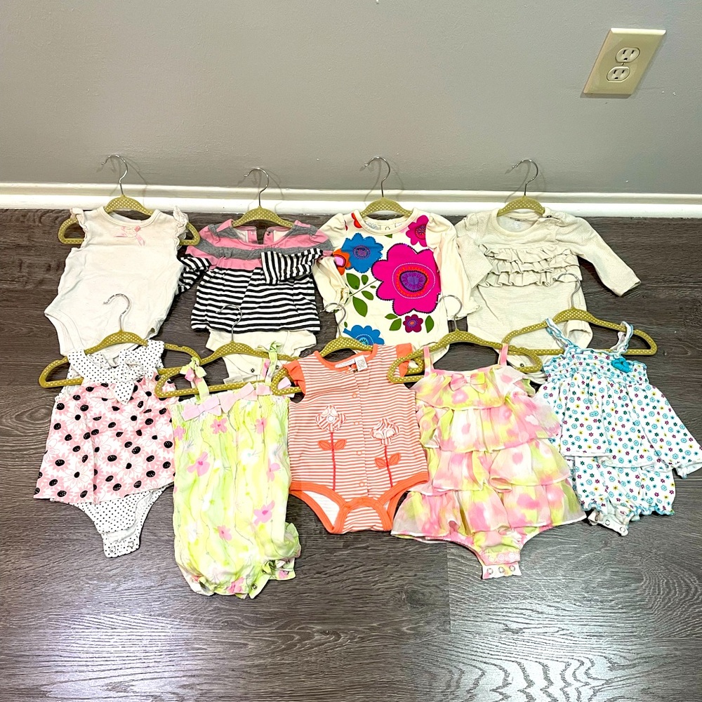Baby onesie lot